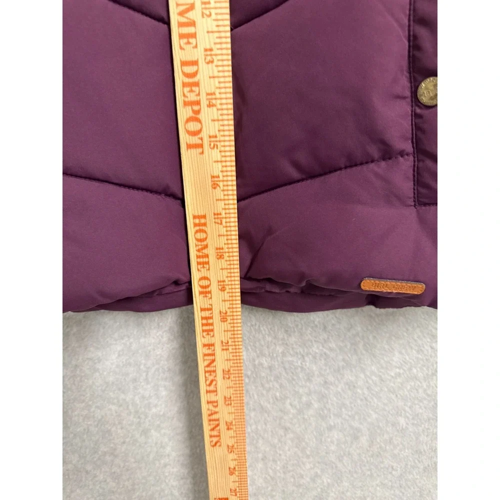 H&M Puffer Vest Boys‎ 12-14Y Purple Down Mock Neck Full Zip Streetwear Casual